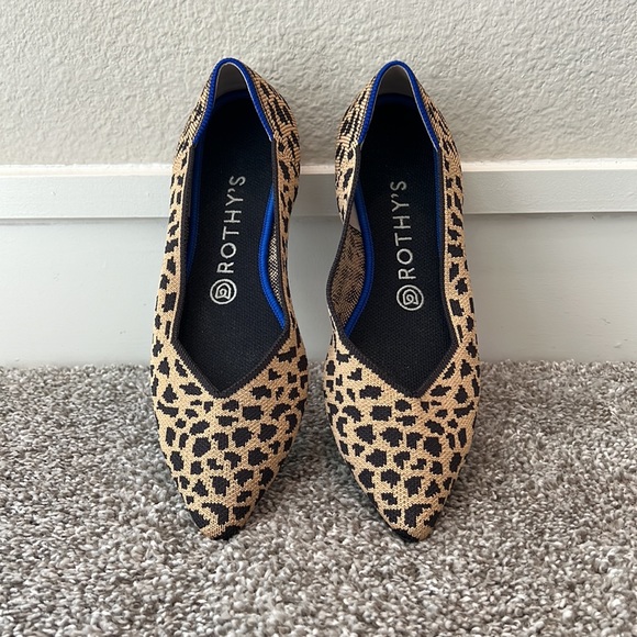 Rothy’s Leopard Point Flats - Picture 2 of 3